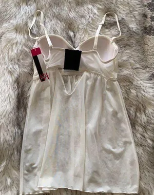 NWT Very Sexy Lace Trim Babydoll Chemise thumbnail 2