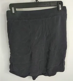 Kit & Ace Black Silk Blend Mini Skirt Women's Small‎ Preppy Academia Casual thumbnail 1