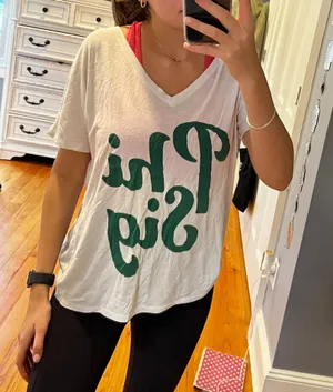 The Social Life Phi Sigma Sigma Short Sleeve Top thumbnail 1