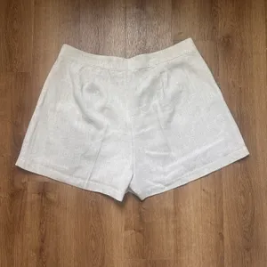 Peppermayo Women's Linen Blend Pleated Shorts Size 10‎ thumbnail 8
