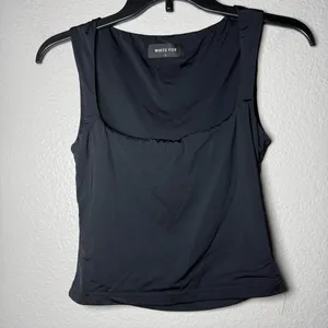 White Fox I can be yours Sleeveless Top SZ:S thumbnail 2