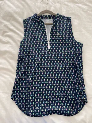 Rhoback Women’s Sleeveless Tank Blue thumbnail 1