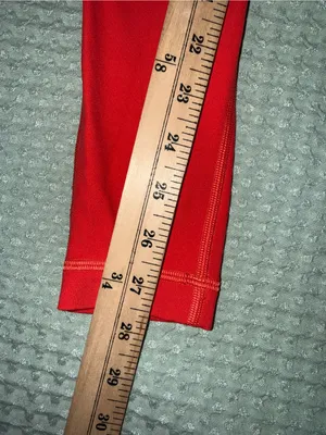 Lululemon Align High-Rise Pant 28" Carnation Red size 2 thumbnail 2