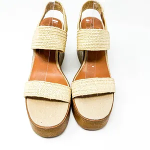 NEW Lucky Brand Delukah Ankle Strap Wedge Slingback Sandals, Size 9.5, MSRP $99 thumbnail 6
