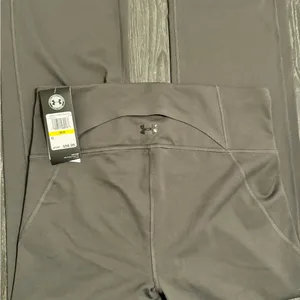 Under Armour Womens Compression 
Tights Workout Pants Gray Size Medium thumbnail 3