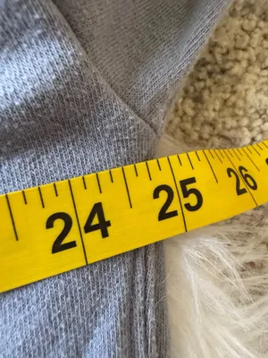 American Eagle Size S Women's Full-Zip Cropped Hoodie in Dusty Blue thumbnail 8