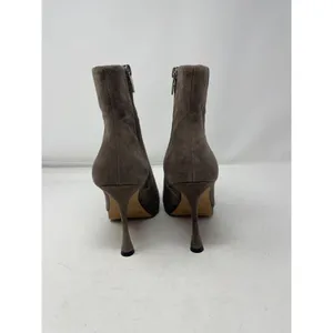 Vince Camuto Pitonnda Dress Boots 7.5 Womens Leather Suede Pointed Toe Sable Chi thumbnail 12