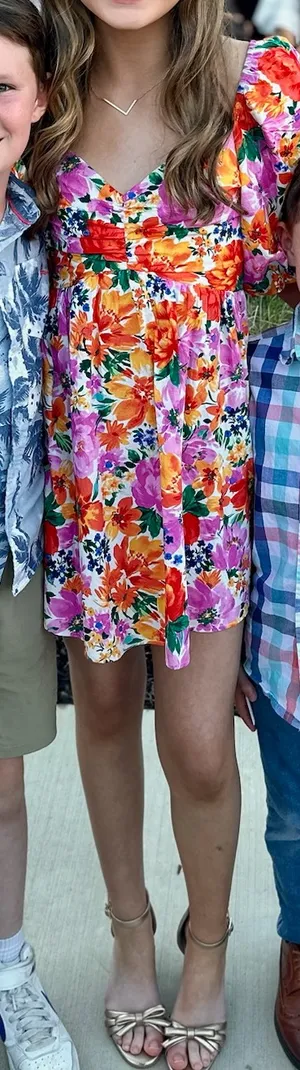 Altar'd State Floral Dress thumbnail 1