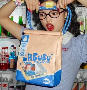 NWT POPMART Labubu Wacky Mart Messenger Bag thumbnail 1