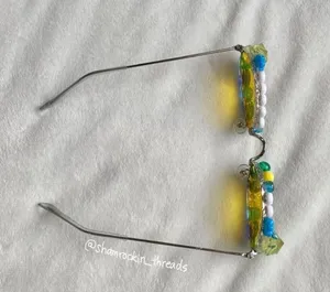 Notre Dame beaded sunglasses Gameday accessory thumbnail 10