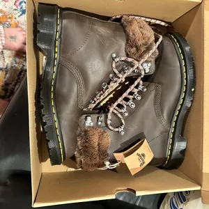 Dr Martens Brown Serena Hiking Casual Boots 8 thumbnail 7