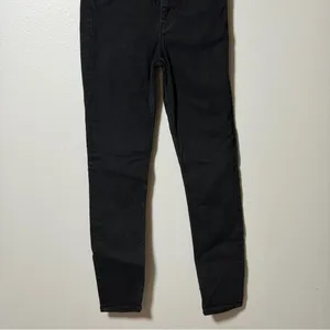 Zara Women Denim‎ High Waisted Black Skinny Jegging Jeans size 4 thumbnail 3