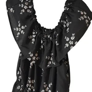 Bebop Be You Be Free Black and white floral‎ print romper Women's Size Large thumbnail 3