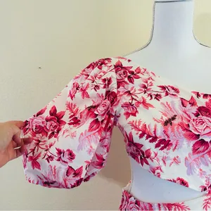 Hello Molly // Sweetest Kind Pink Floral Mini Dress thumbnail 8