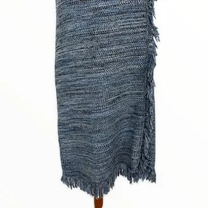 Anthropologie‎ Holding Horses Knit Dress Small Blue Sleeveless Midi thumbnail 3