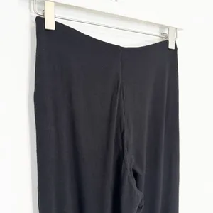 Naked Wardrobe Rich Leggings Size M Black Tie Wrap Waist Ruched Alternative Chic thumbnail 12