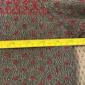 Woolrich Vintage Winter Holiday Lambswool & cotton Sweater size medium thumbnail 7