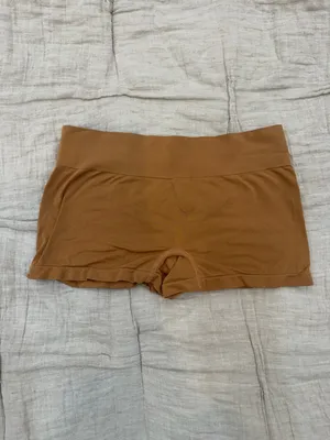 Bebe brown under shorts Size M nude copper thumbnail 3