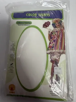 Ladies White Colored Rights Size L 5'8"-5'10" By Rubies thumbnail 1
