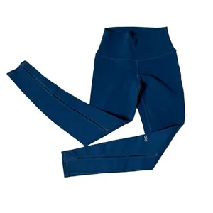 ALO YOGA Leggings Dash High Waist Mesh Insert Teal Womens Size XS thumbnail 4