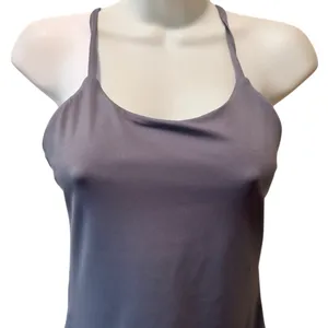 Boutique Tennis Pickle Ball Dress Attached Shorts Pockets S Periwinkle Racerback thumbnail 4