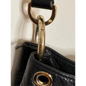Michael Kors Classic Black Slouchy Leather Shoulder Bag thumbnail 4