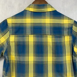 Dixxon Women Lincoln Ave Bamboo Shirt Size S Plaid‎ Punk Grunge Moto Bamboo thumbnail 7