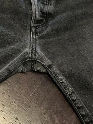 American Eagle Outfitters Boyfriend Jeans Womens 4 Gray High Rise Charcoal Denim thumbnail 10
