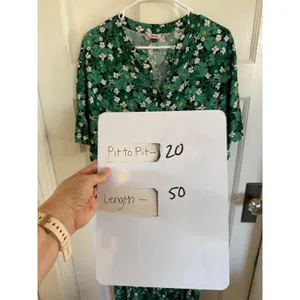The Kit Cobie shirt dress in Green Primrose floral print size 6‎ thumbnail 10