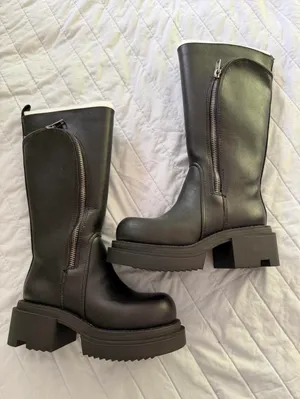 Dolls kill small town girl pocket boots thumbnail 3