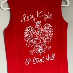 Red Sleeveless Top thumbnail 5