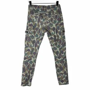 BDG Urban Outfitters Faded Camo Ankle Zip Skinny Cargo Pants Women Size 27 thumbnail 2
