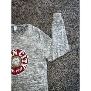 Earth Star "Iron City" Gray‎ Sweatshirt size XL thumbnail 5