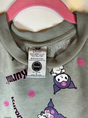 Sanrio Kuromi Crewneck Sweater M thumbnail 3