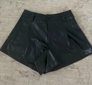 Lizard Thicket Boutique pleather shorts thumbnail 1