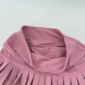 Gold Hinge Pleated Tennis Skirt Skort Dusty Pink Women XS Pickleball Preppy thumbnail 2