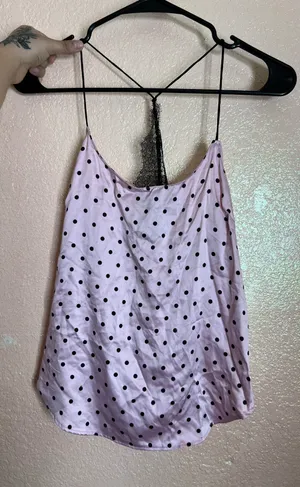 Victorias secret satin pajama top thumbnail 1