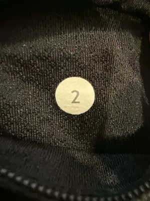 Lululemon Speed Short Love Print Manifesto Black Size 2 (44) thumbnail 4