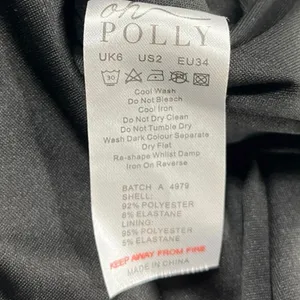Oh Polly Black Faux Leather Halter V-Neck Cutout Ruched Mini Bodycon Dress Sz 2 thumbnail 6