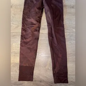 Gymshark Vital Seamless 2.0 Leggings in Gs Rich Maroon MARL thumbnail 3
