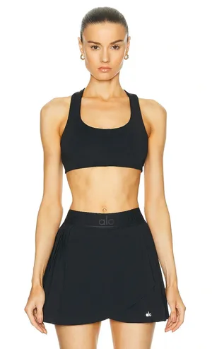 ALO YOGA Airlift Advantage Racerback Bra BLACK M NWT thumbnail 1
