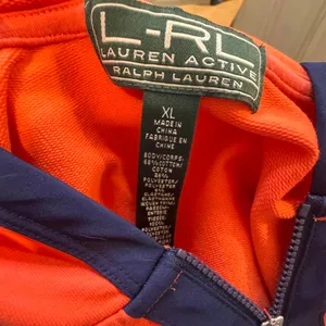 Ralph Lauren Orange Hoodie XL Quarter Zip Luxury Preppy Golf Resort Comfort thumbnail 7