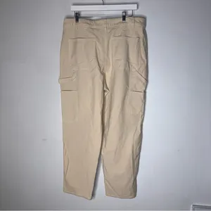 Wilfred Free Pants‎ Beige Modern Utility High Rise Aritzia Ladies Casual Size 16 thumbnail 2