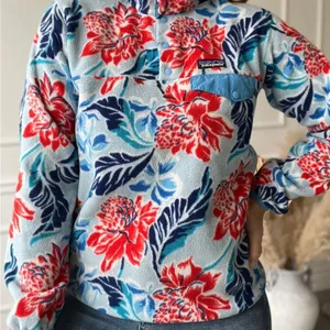 Patagonia Synchilla Fleece Floral RARE H4 thumbnail 4