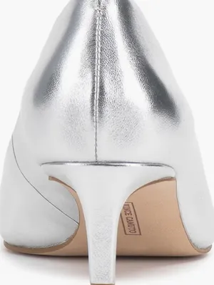 NEW Vince Camuto KEHLIA 2 in Silver Pointed Toe Heel Pumps size 7.5 retail $110 thumbnail 4
