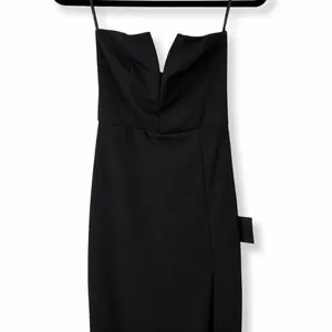 NEW Lulus Dedicated To Glamour Black Strapless Maxi Dress Gala-Ready Gown Small thumbnail 6