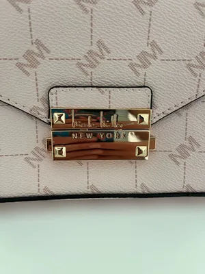 Nicole Miller Pink Mini Crossbody Purse thumbnail 5