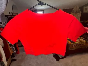 NVGTN Crop Open Back Top thumbnail 1