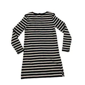Lou & Grey black white tan striped dress‎ size XS thumbnail 2