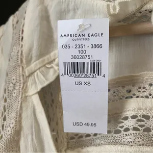 NWT American Eagle High Neck Cut Out Top thumbnail 8
